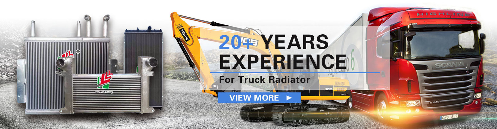 Chłodnice do samochodów ciężarowych z silnikiem Diesla