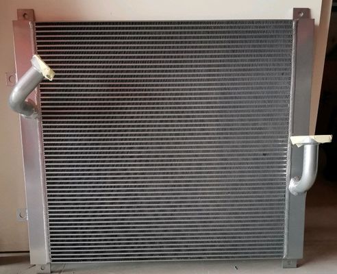 Aluminiowy zespół chłodnicy oleju hydraulicznego z płetwą płytową do Komatsu PC200-5