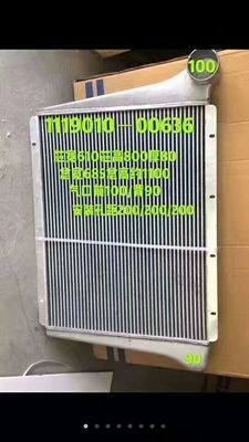 610 * 800 mm Yutong Bus Truck Intercooler Montaż 1119010-00636