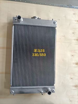 Grzejnik koparki Yanmar 35 Środkowe aluminium Dobre odprowadzanie ciepła