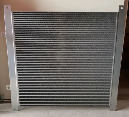 Aluminiowy zespół chłodnicy oleju hydraulicznego z płetwą płytową do Komatsu PC200-5