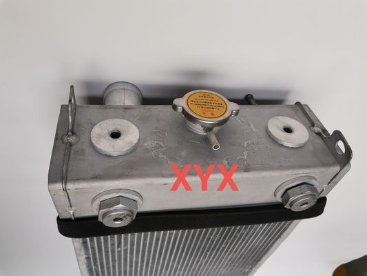 Chłodnica do koparki Komatsu PC200-8 | Zespół układu chłodzenia z rdzeniem aluminiowym | 4-rzędowy grzejnik rurowy