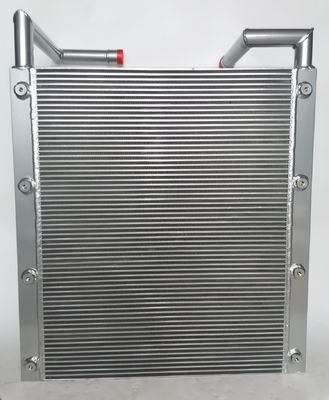 Dwuwarstwowy mały aluminiowy zespół chłodnicy do koparki Hitachi EX330-3