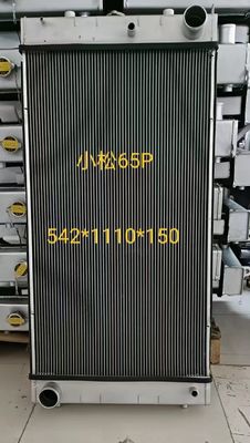 D65EX - 15EO Miedziany spychacz chłodnicy Czterorzędowe rury 40KG